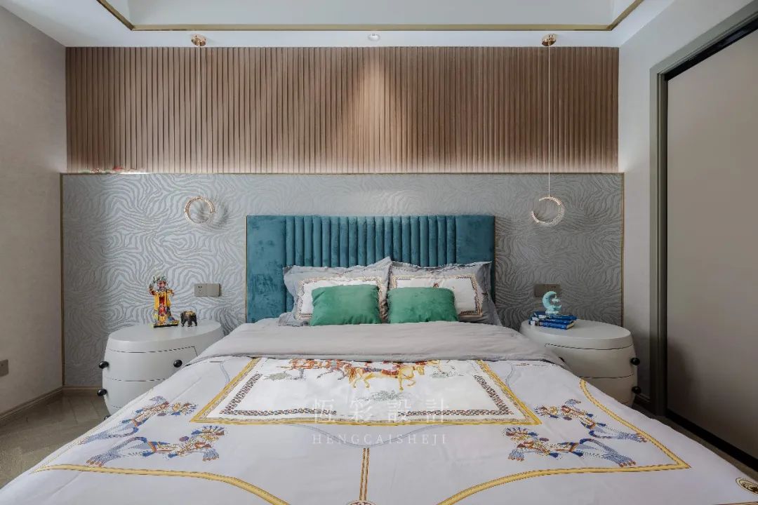 杭州轻奢风格大宅装修效果图 临江花园180方轻奢风装修案例儿童房3.jpg