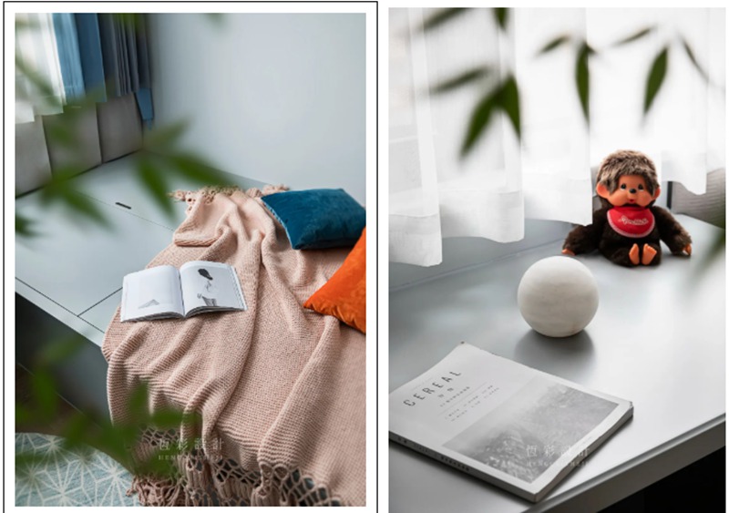 杭州全案设计140平米装修成现代轻奢风格金色时光装修案例