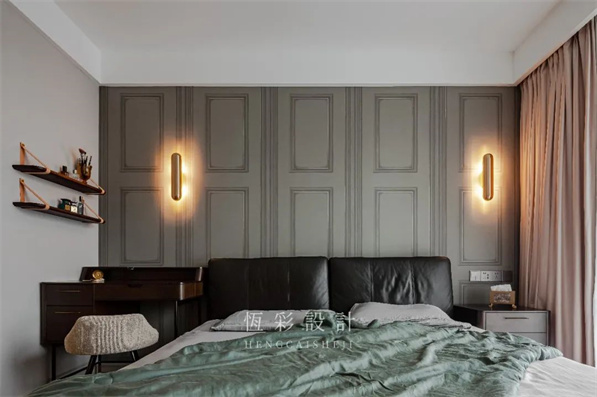 杭州130平米六合天寓装修卧室图片